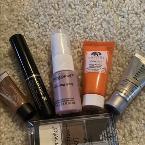 High end make up lot travel size